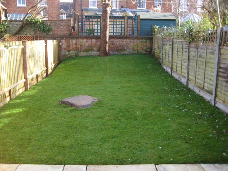 Rear garden