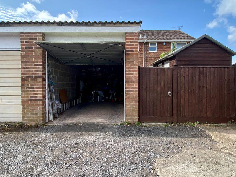 Garage at rear