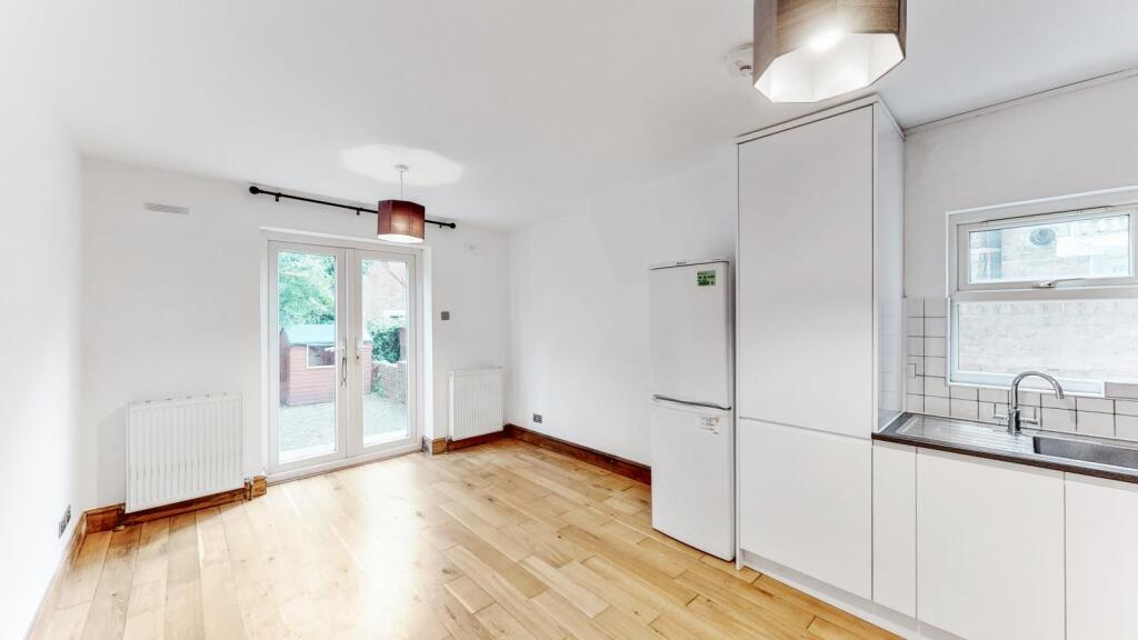 French doors leading out to garden from room 1