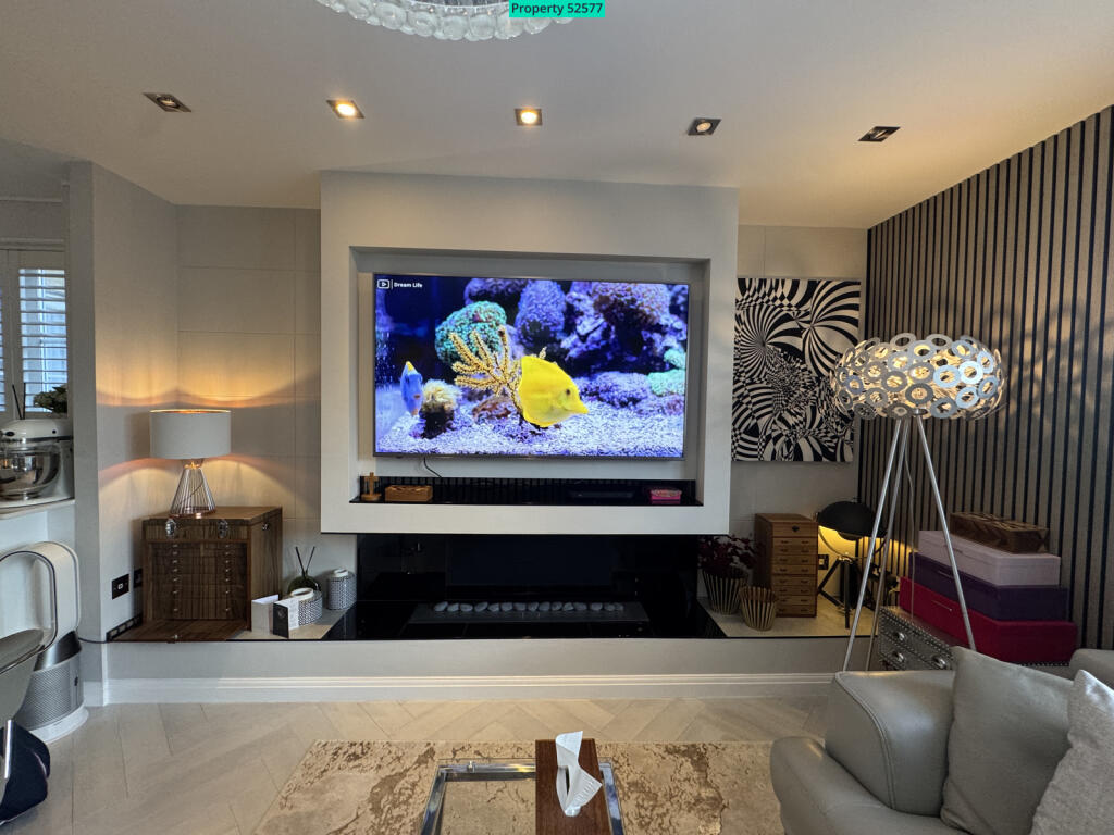 Living room and Kitchen area