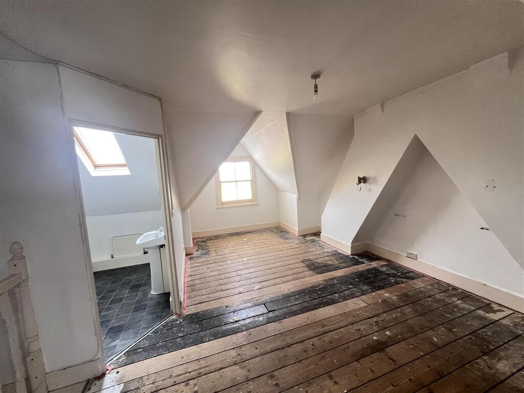 Top floor bedroom