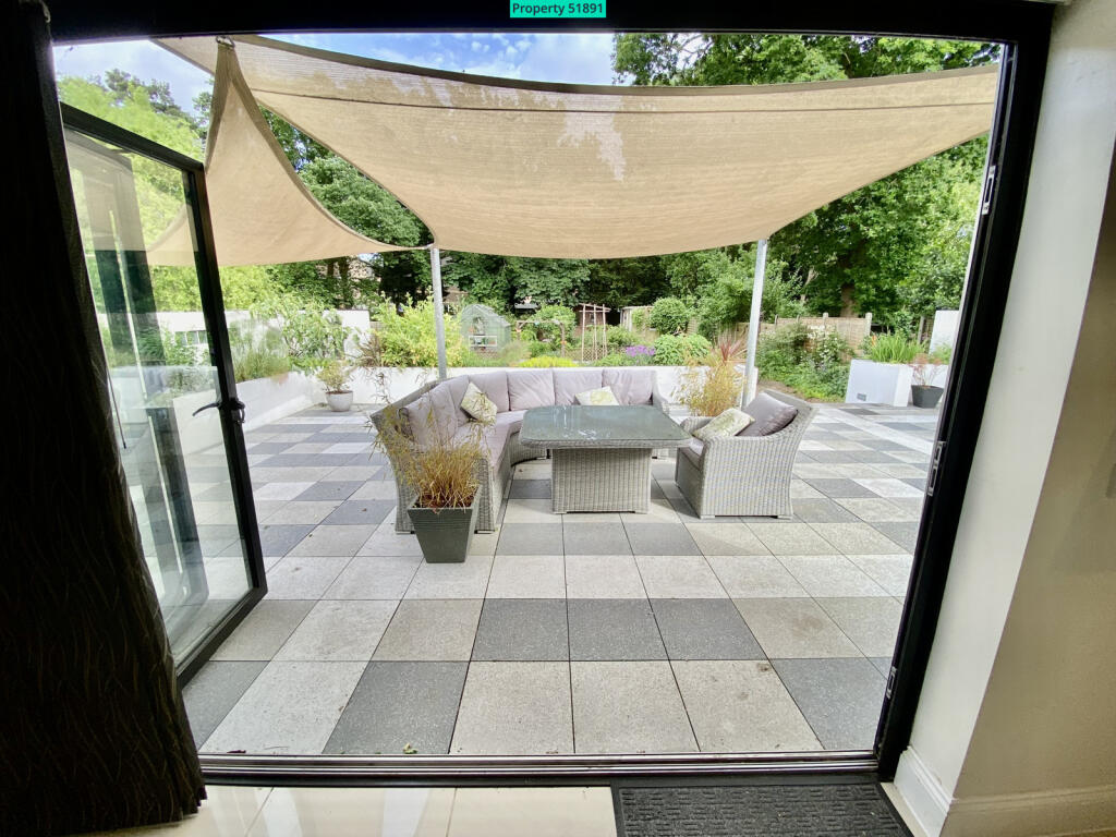 Patio viewed from Living room 
