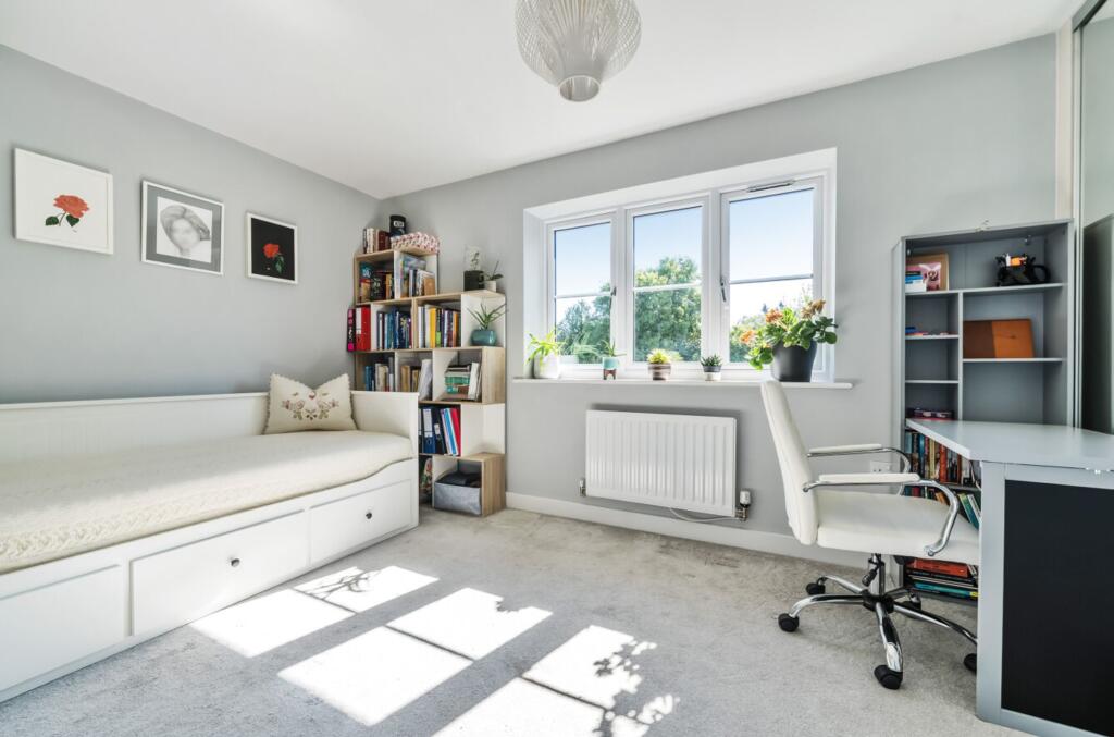 Bedroom Two with fitted wardrobes