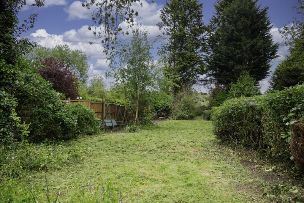Rear garden