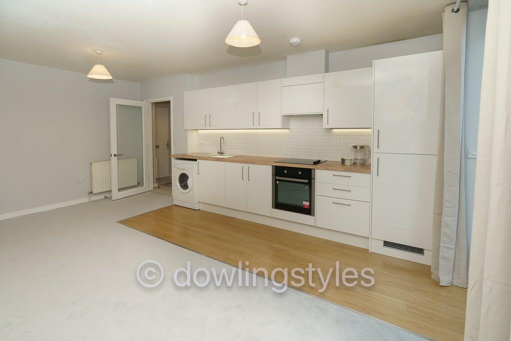 Open-plan reception.