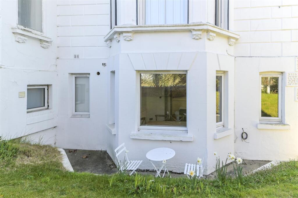Private Patio Area