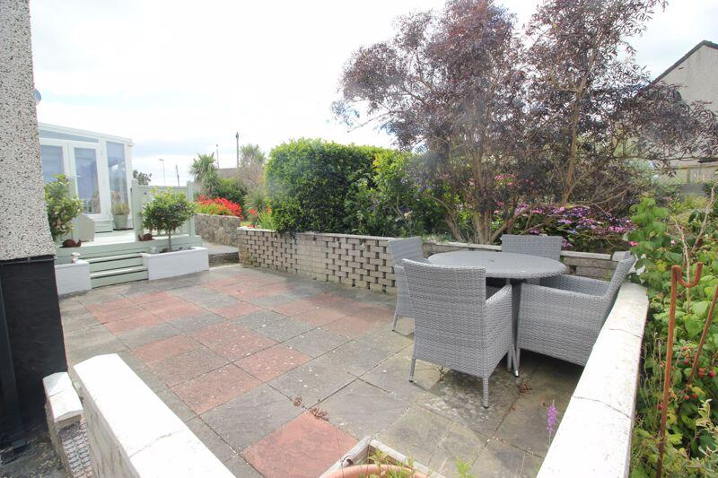 rear patio
