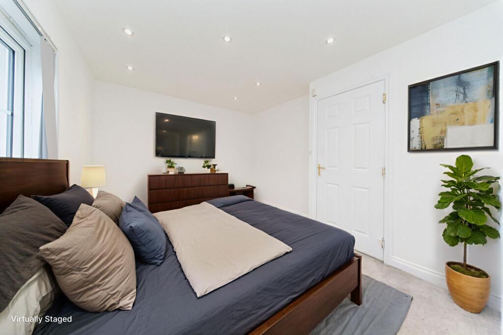 Virtually Staged Bedroom 3