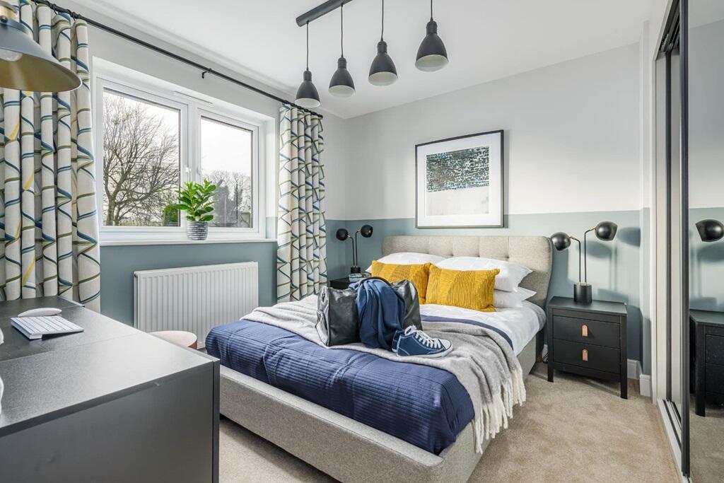 Bedroom 4 is spacious and bright