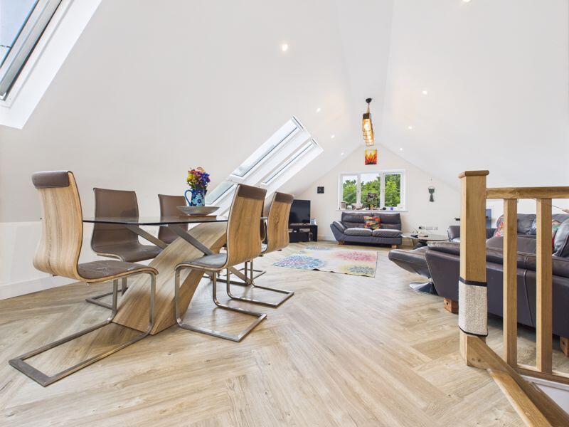 open plan living space