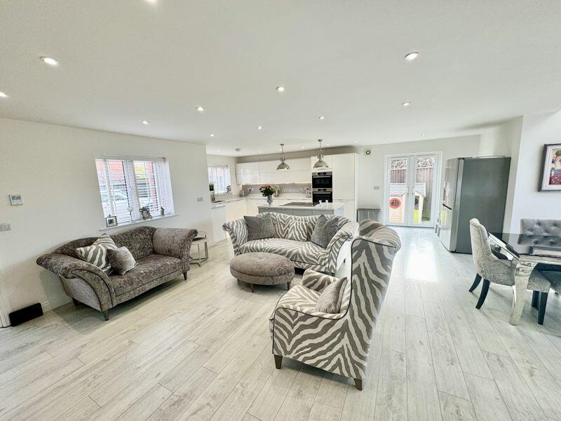 Open plan living space