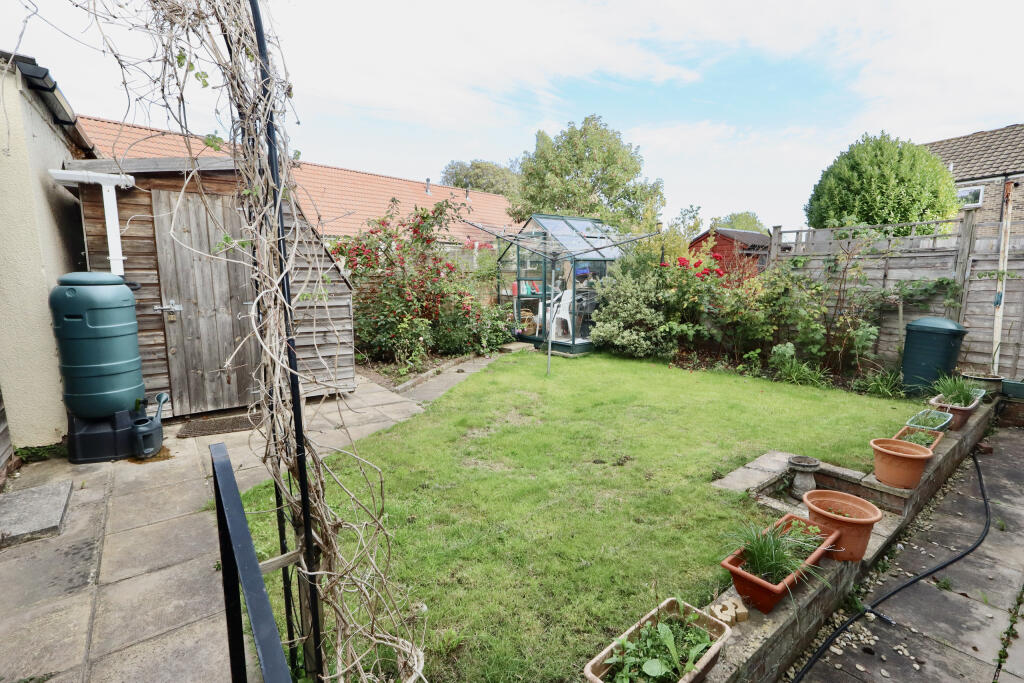 Rear garden