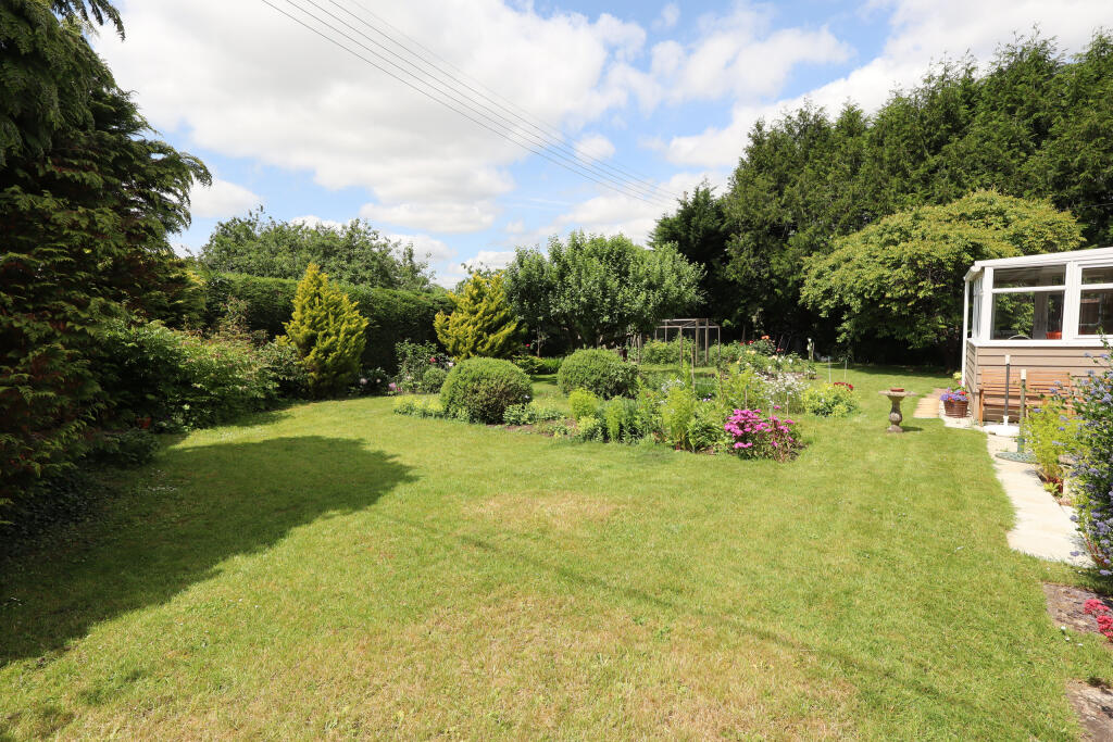Rear garden