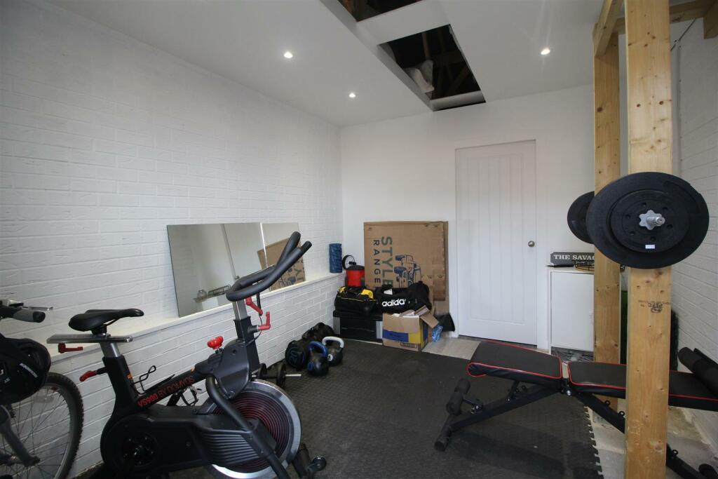 Garage - Gym &amp; Storage