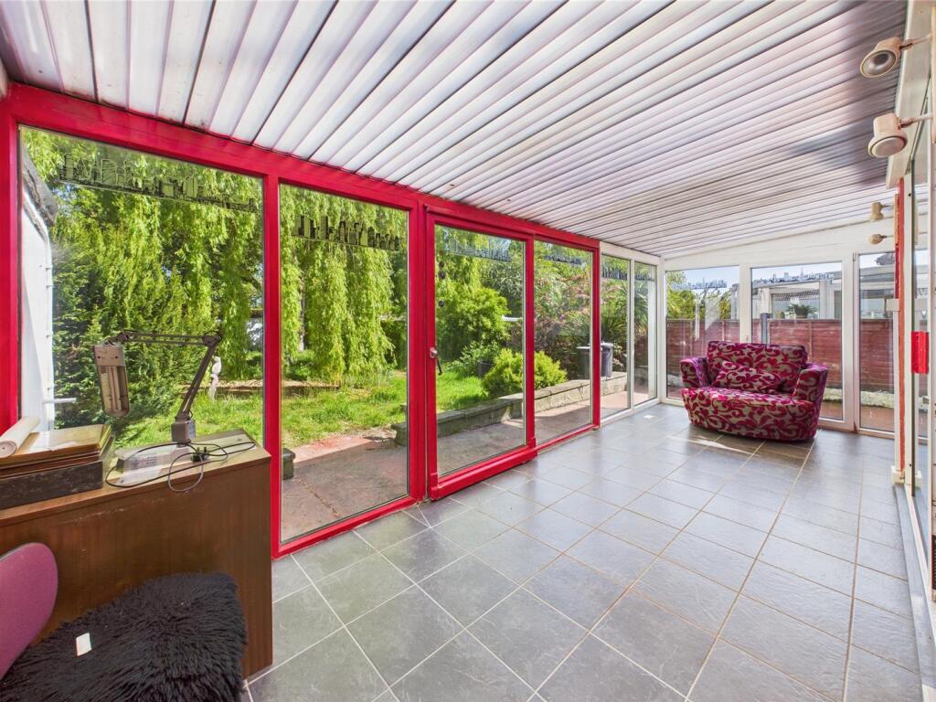 Upvc conservatory: