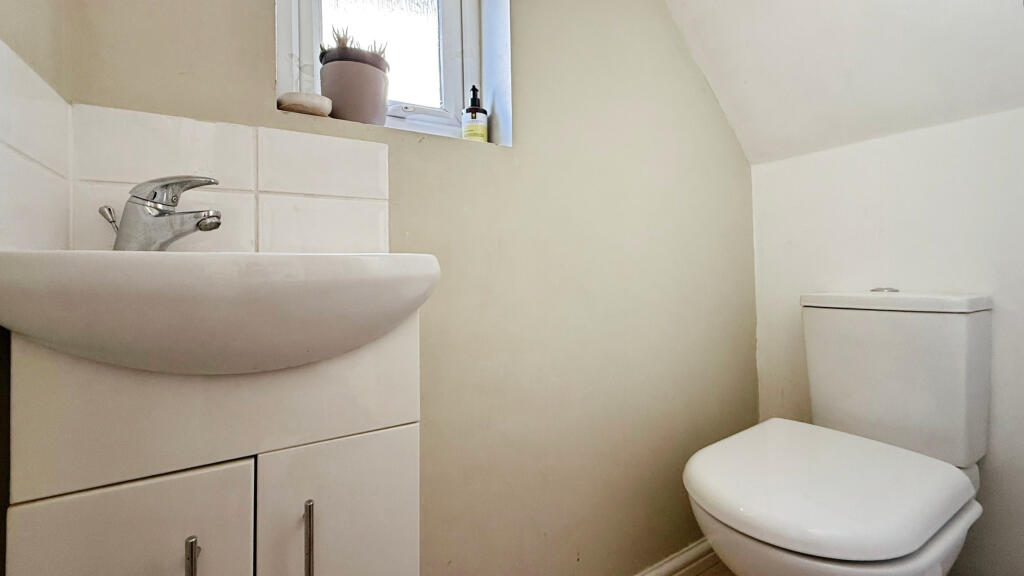 Downstairs cloakroom