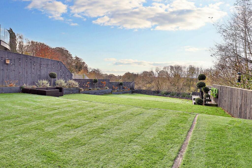 Rear garden