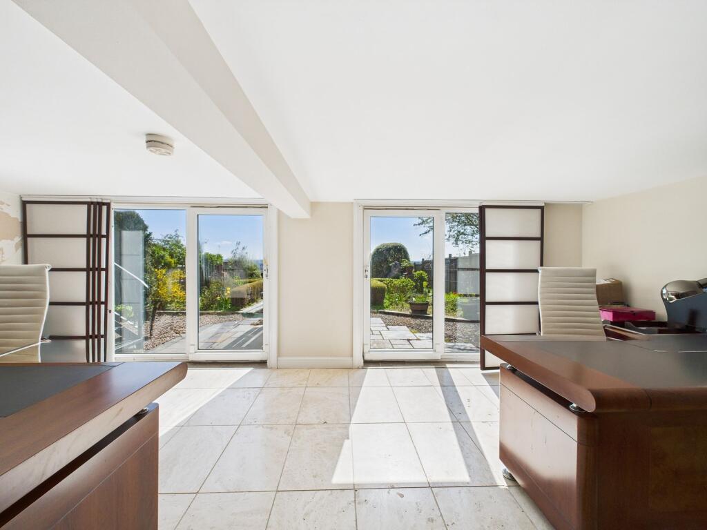 Open Basement Living Space