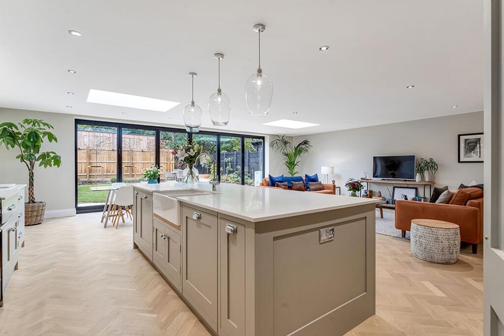 Open Plan Living Dining Kitchen