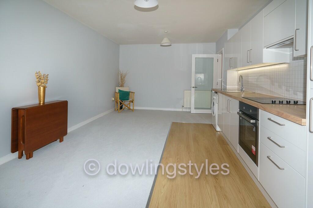 Open-plan reception.