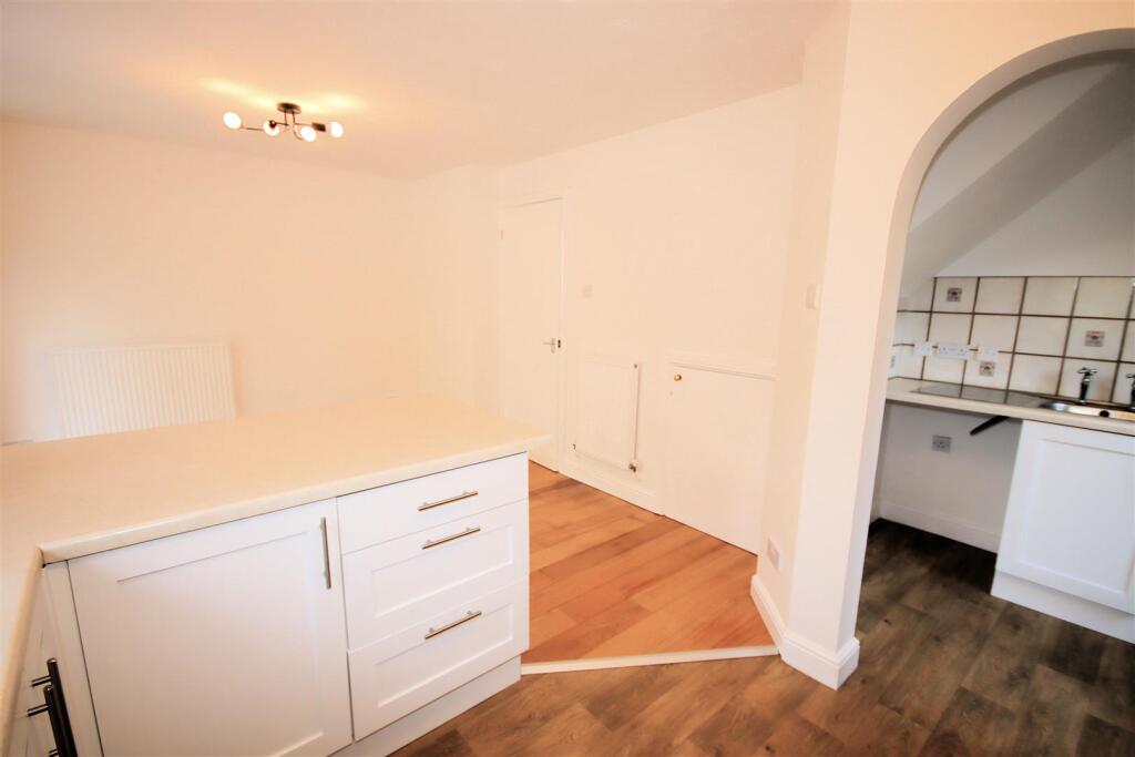 View of Kitchen/Dining Room