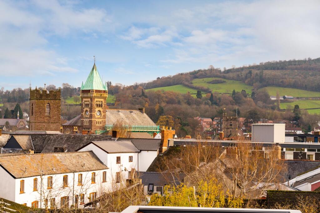 Plas Elyrch View from Roof Terrace  