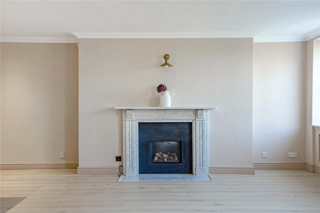 Feature fireplace