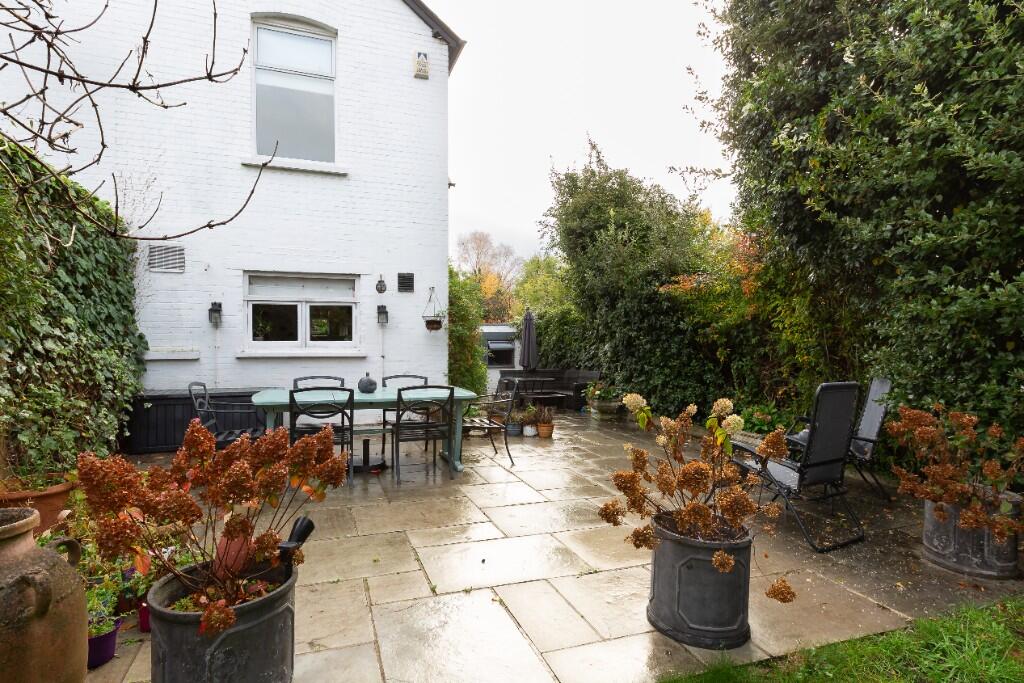 Rear patio