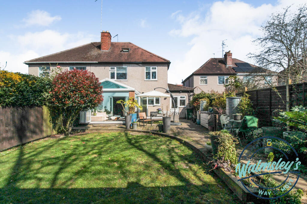 Rear gardens