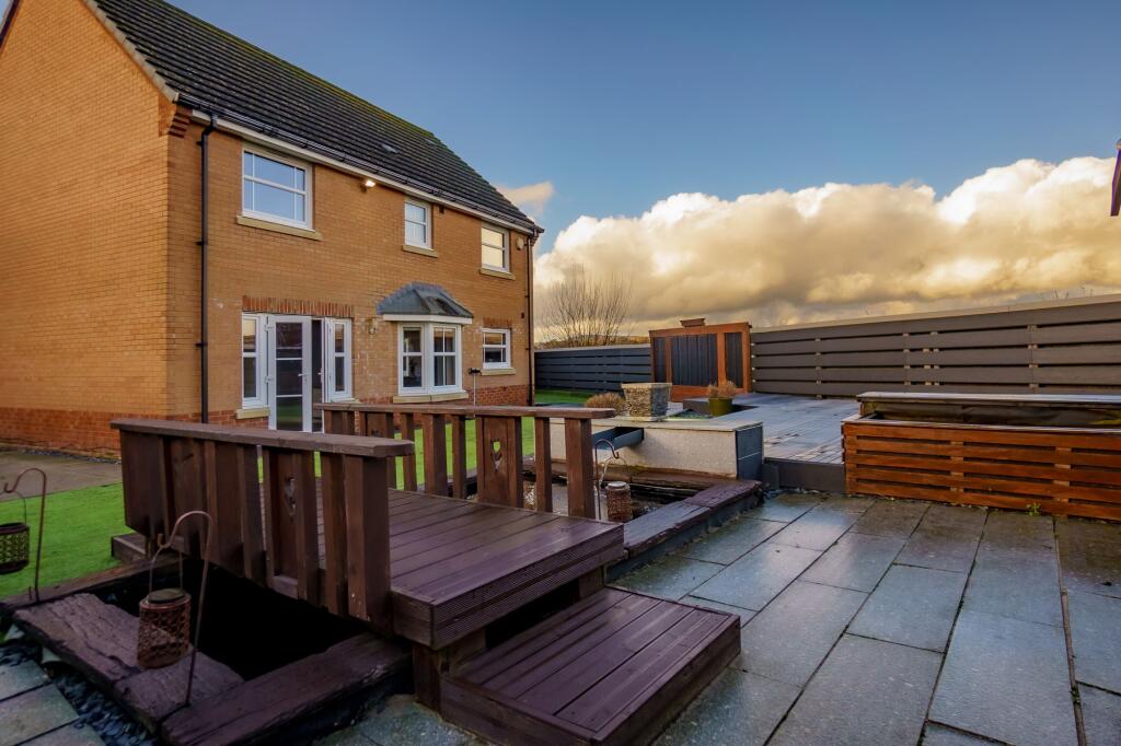 Rear garden