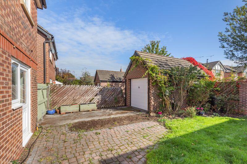 Rear Garden and Garage