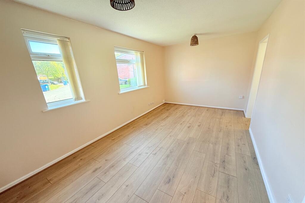 Living Space and Bed