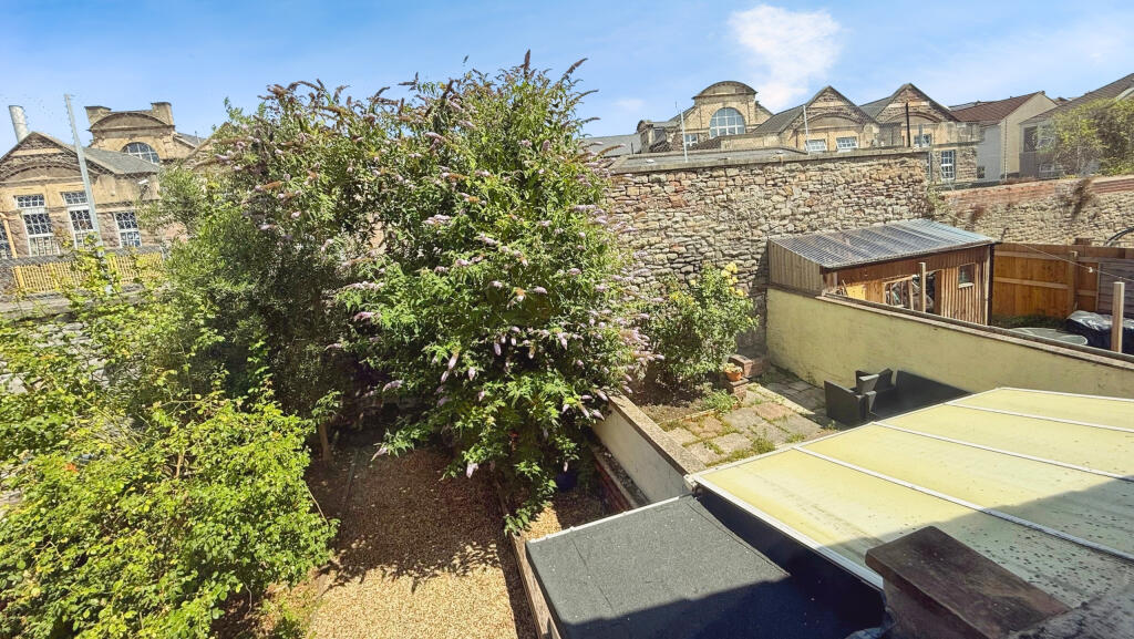 View of the garden