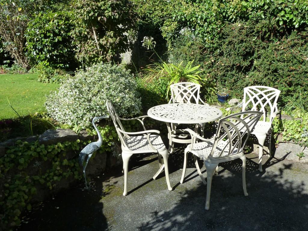 Sunny patio