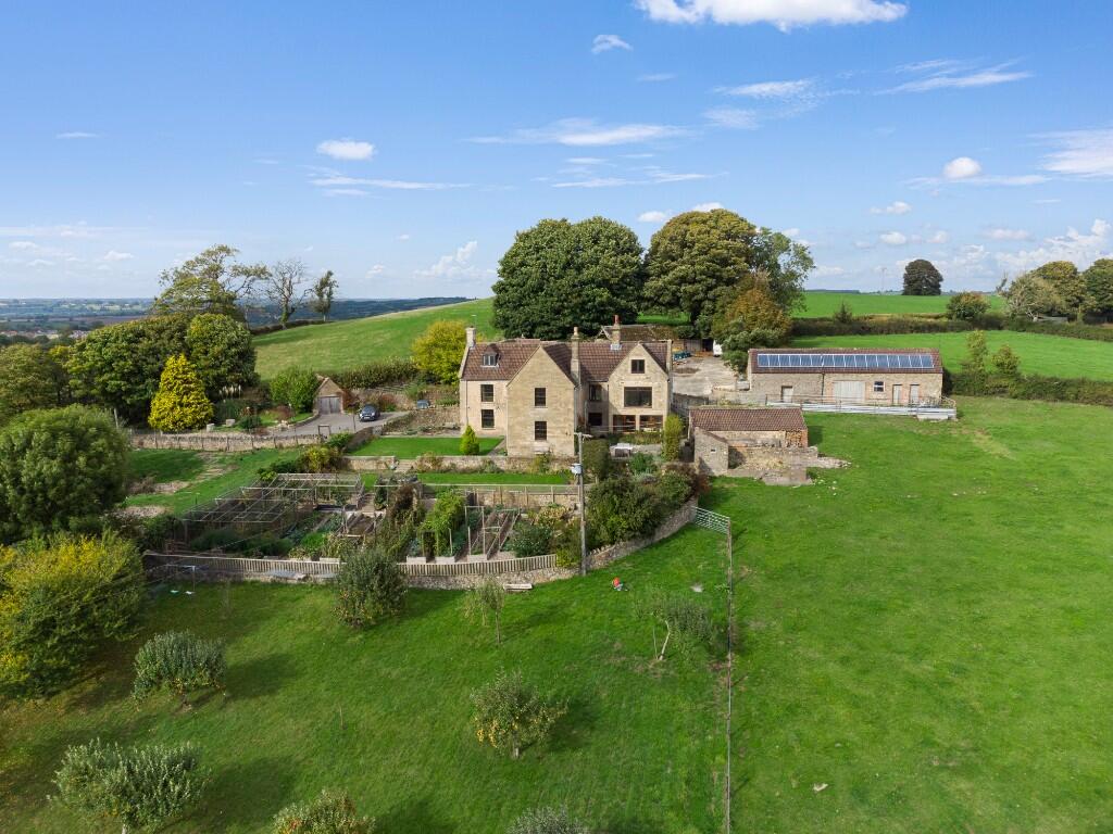 Farmhouse and barns