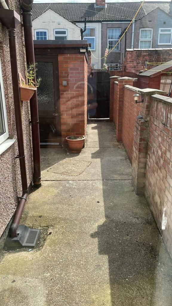rear yard