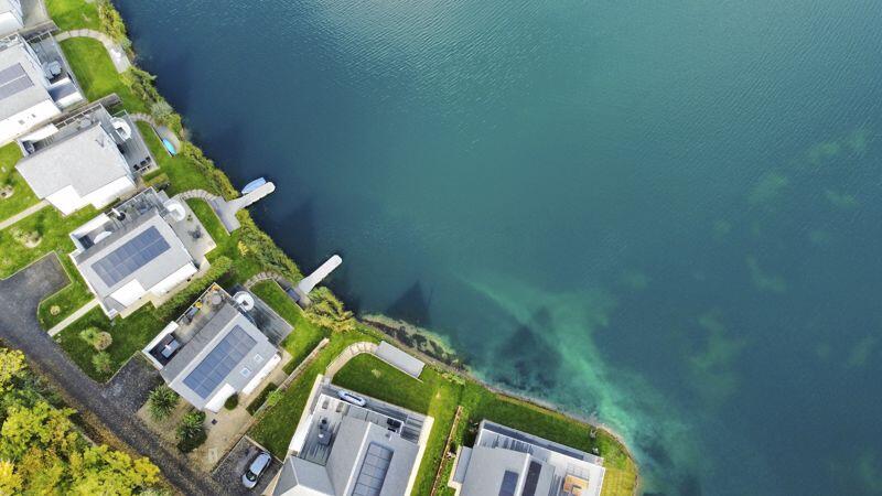 Overhead of 35 Summer Lake