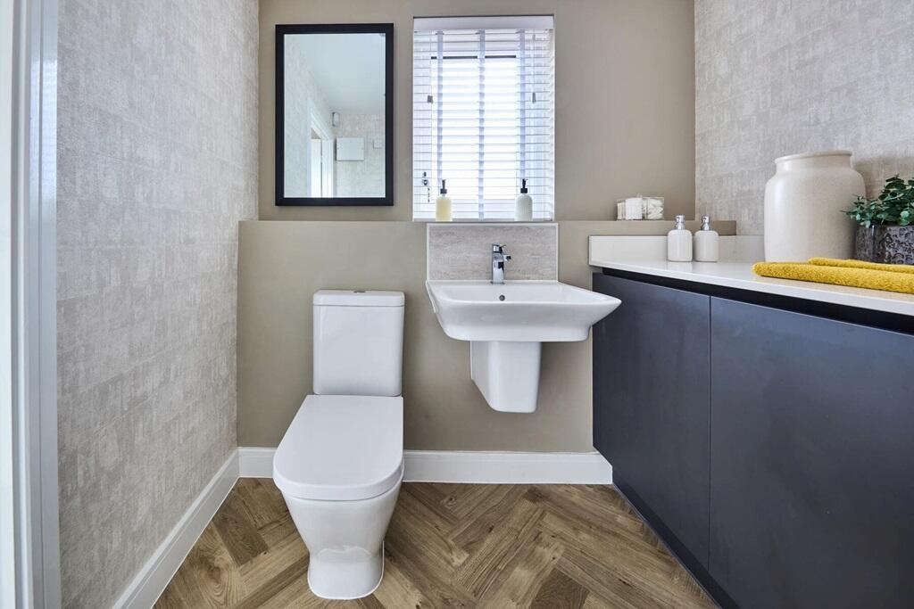 Utility area off the hallway