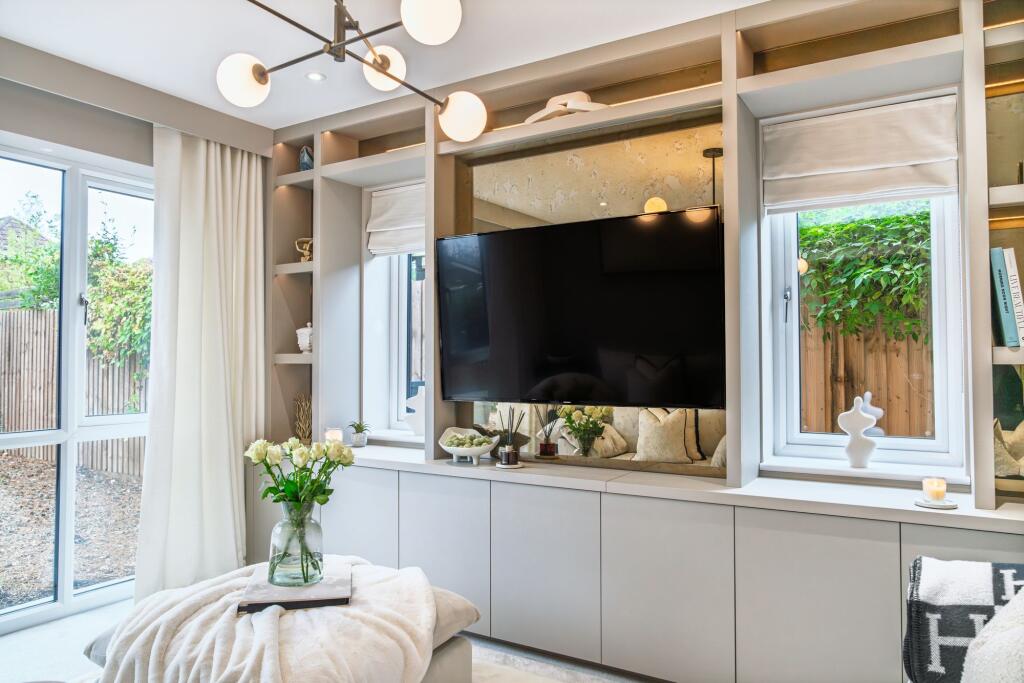 The Snug with bespoke media wall