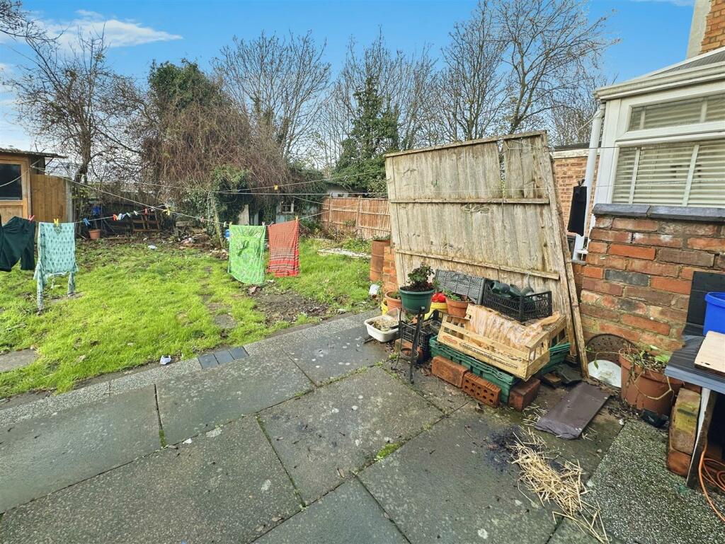 Rear garden