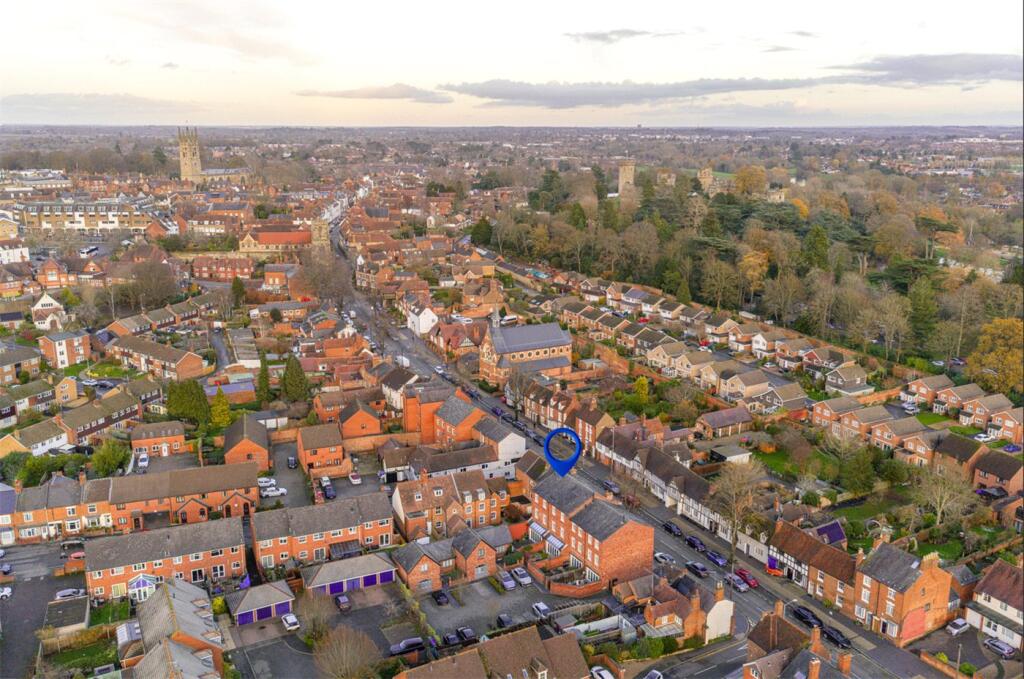Drone Angle To Town