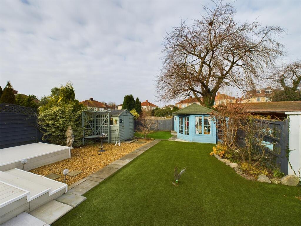 Rear garden