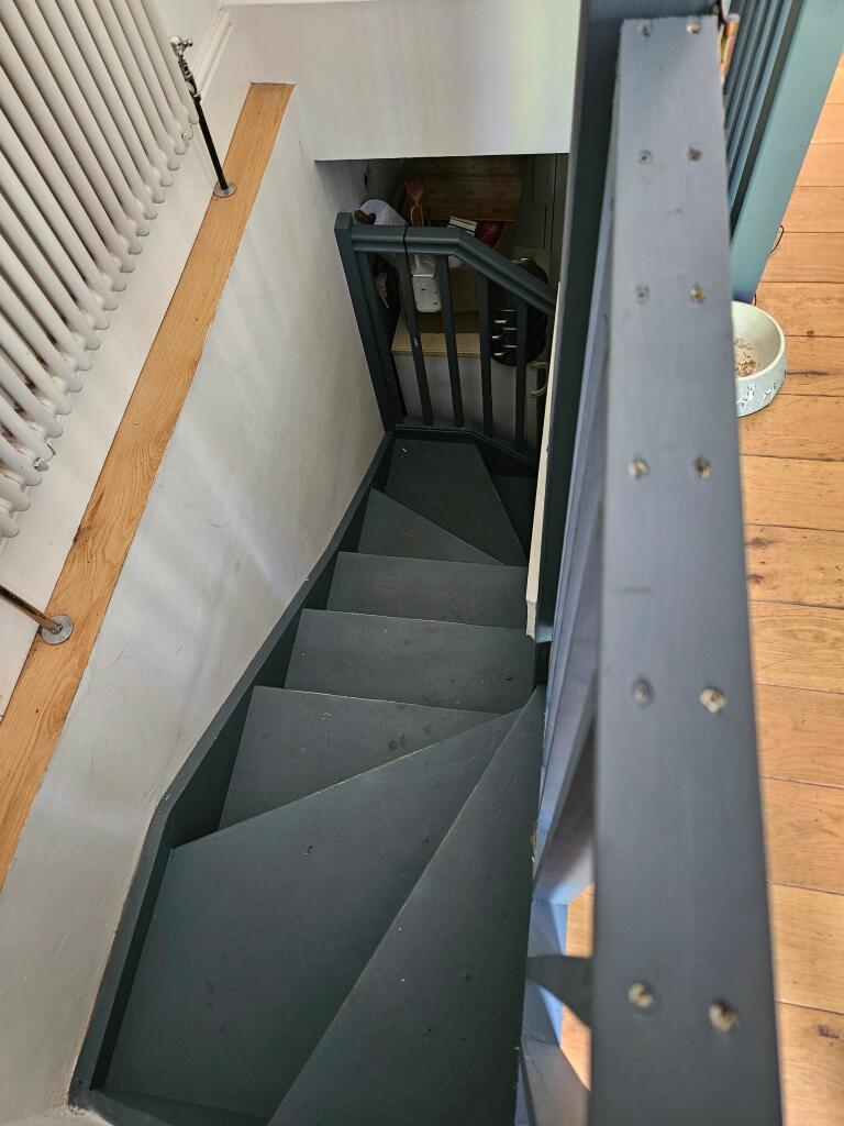 Staircase to the basement