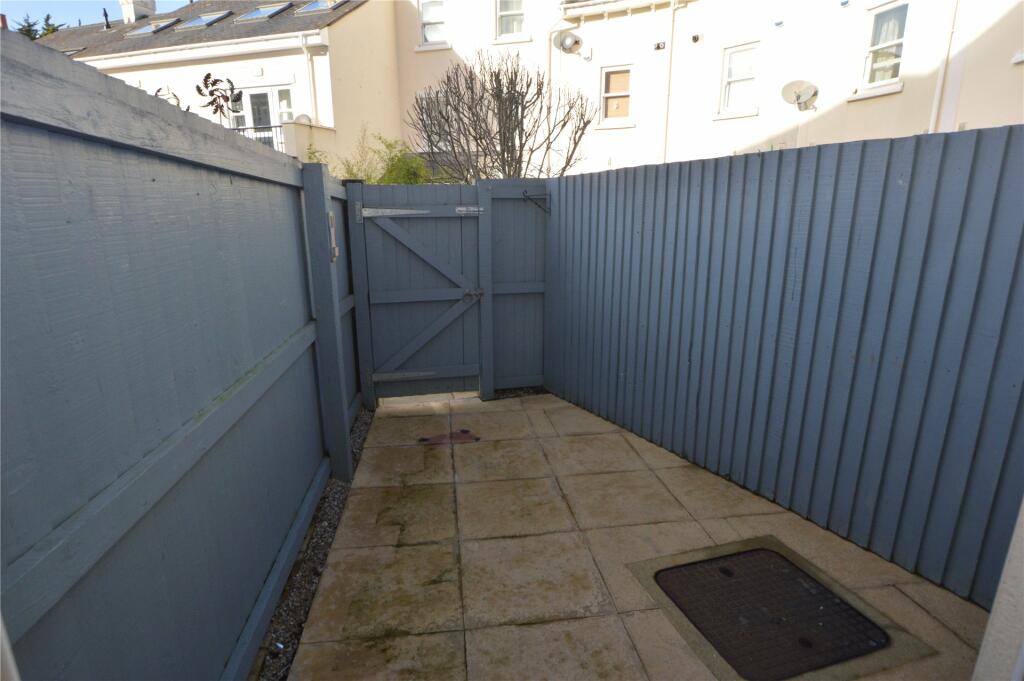 Rear Courtyard