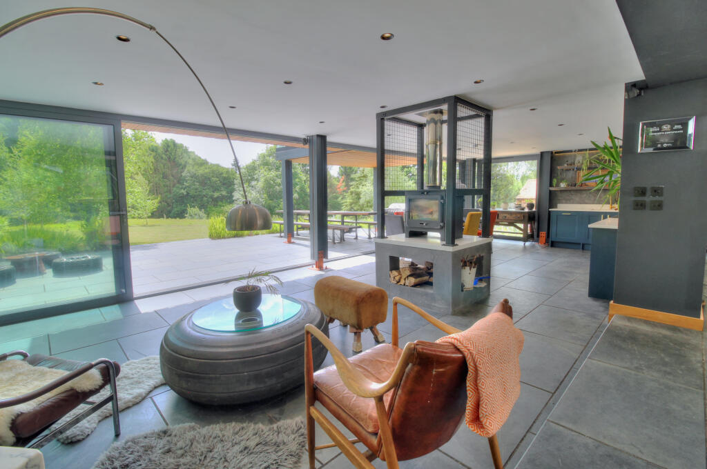 Open plan living space