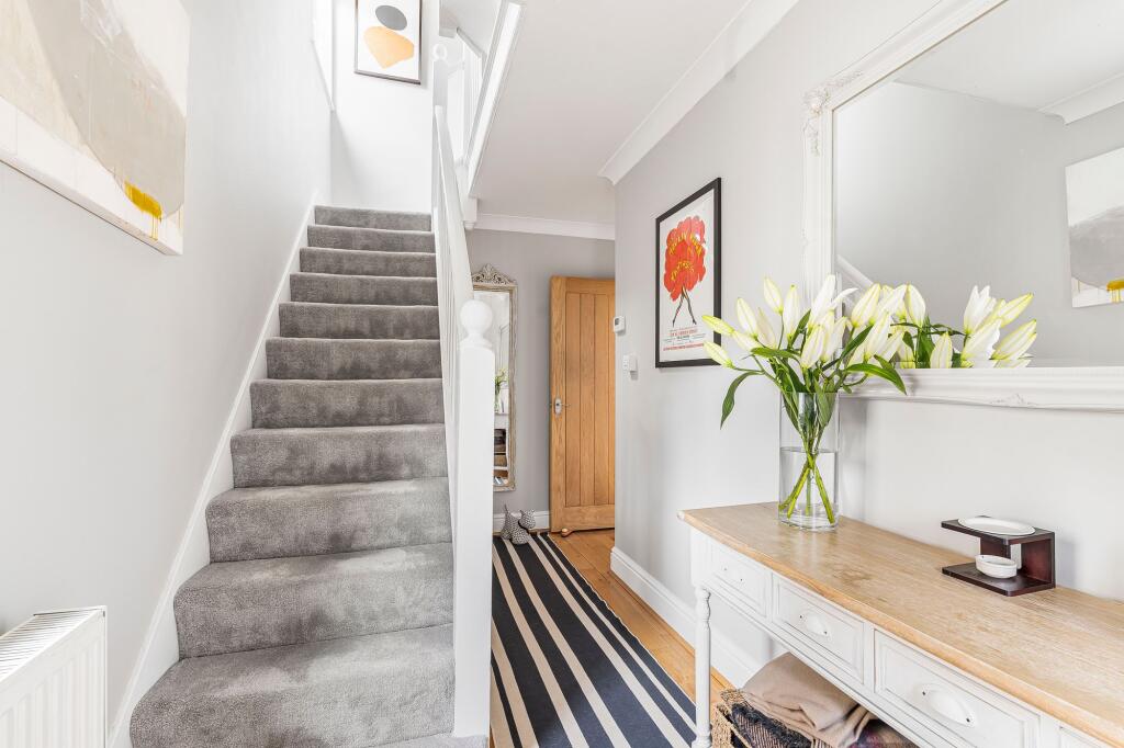 Entrance hall and stairs to first floor