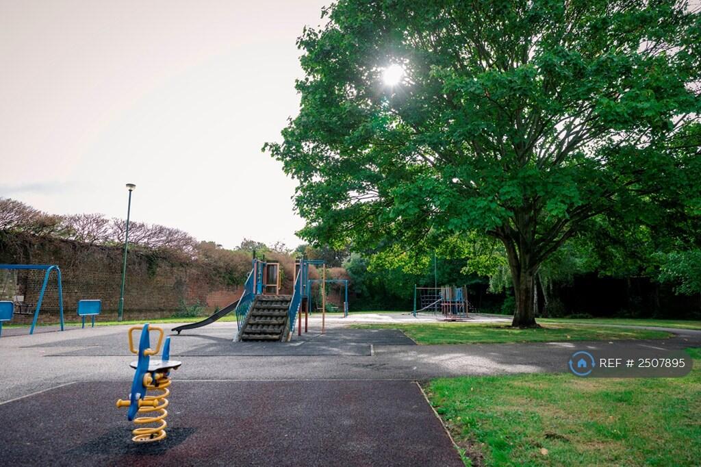 Park At The End Of Communal Garden