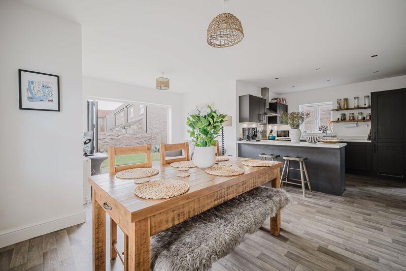 Open plan living kitchen 