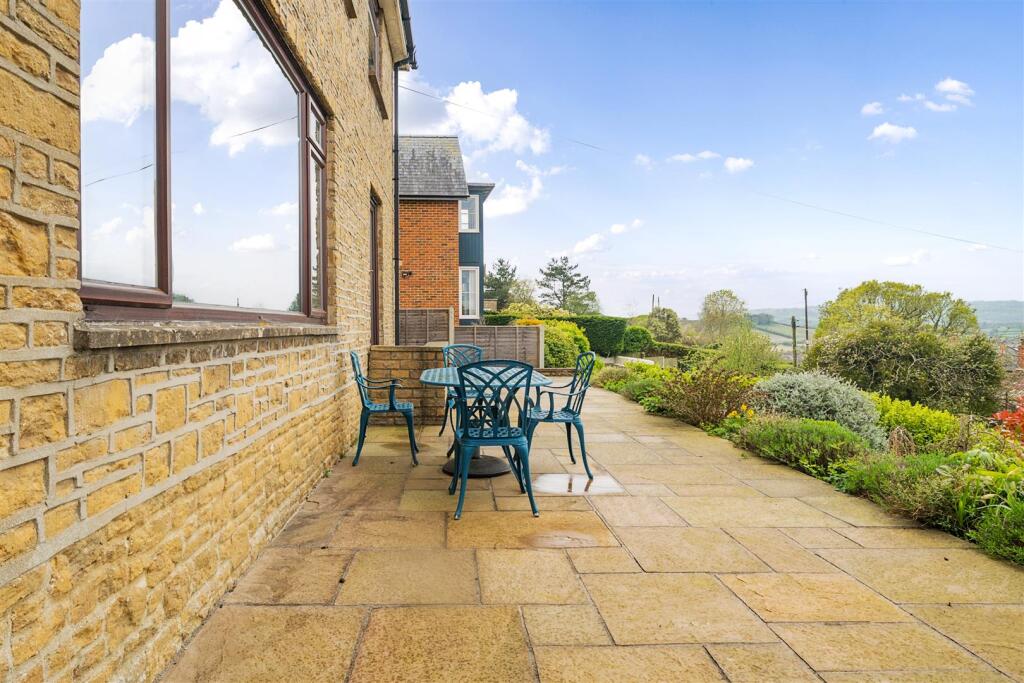 Front terrace