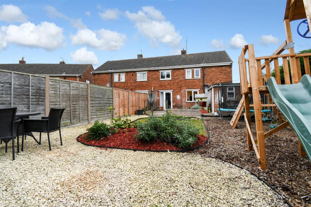 Rear garden